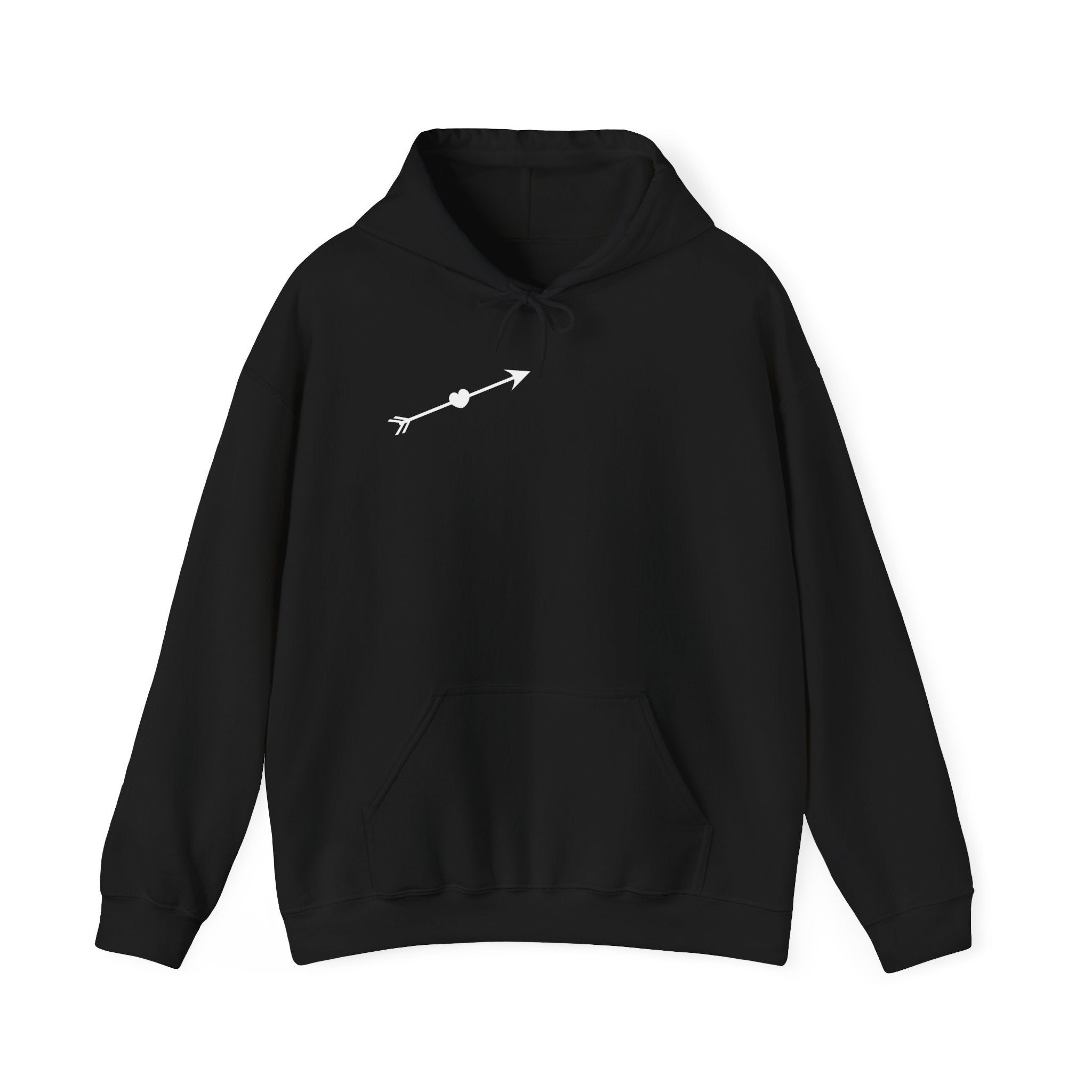 Hoodie — "Blessed Mama" Glitter & Dirt Arrow Pullover